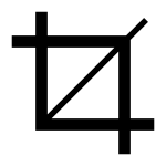 Gui Crop SVG Icon